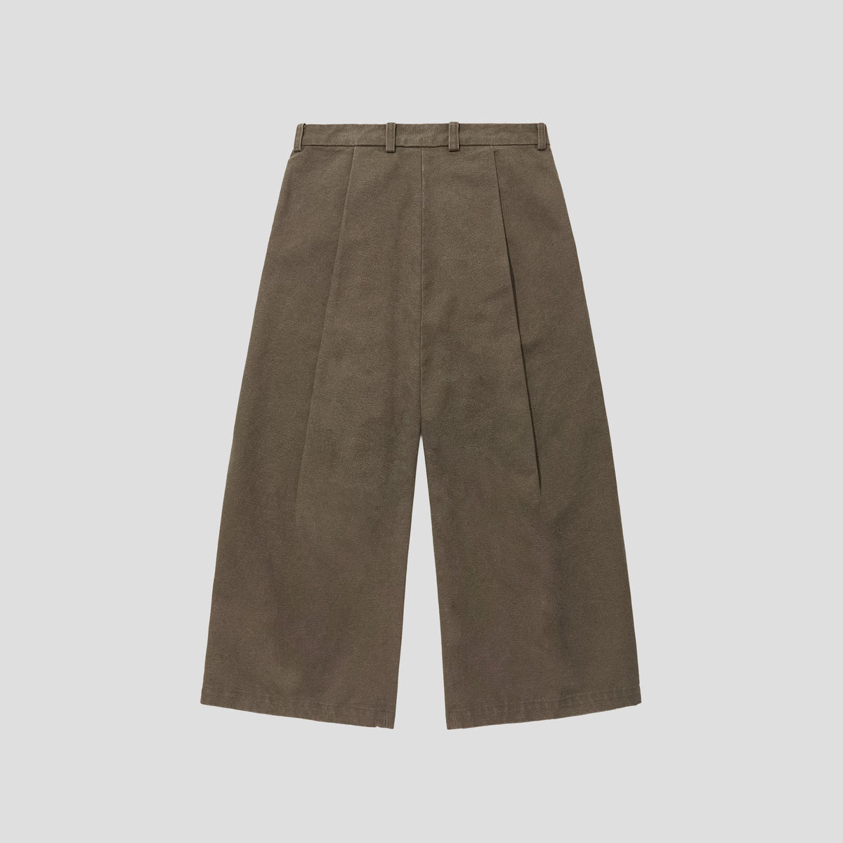 Merely Washed Canvas Flared Pants