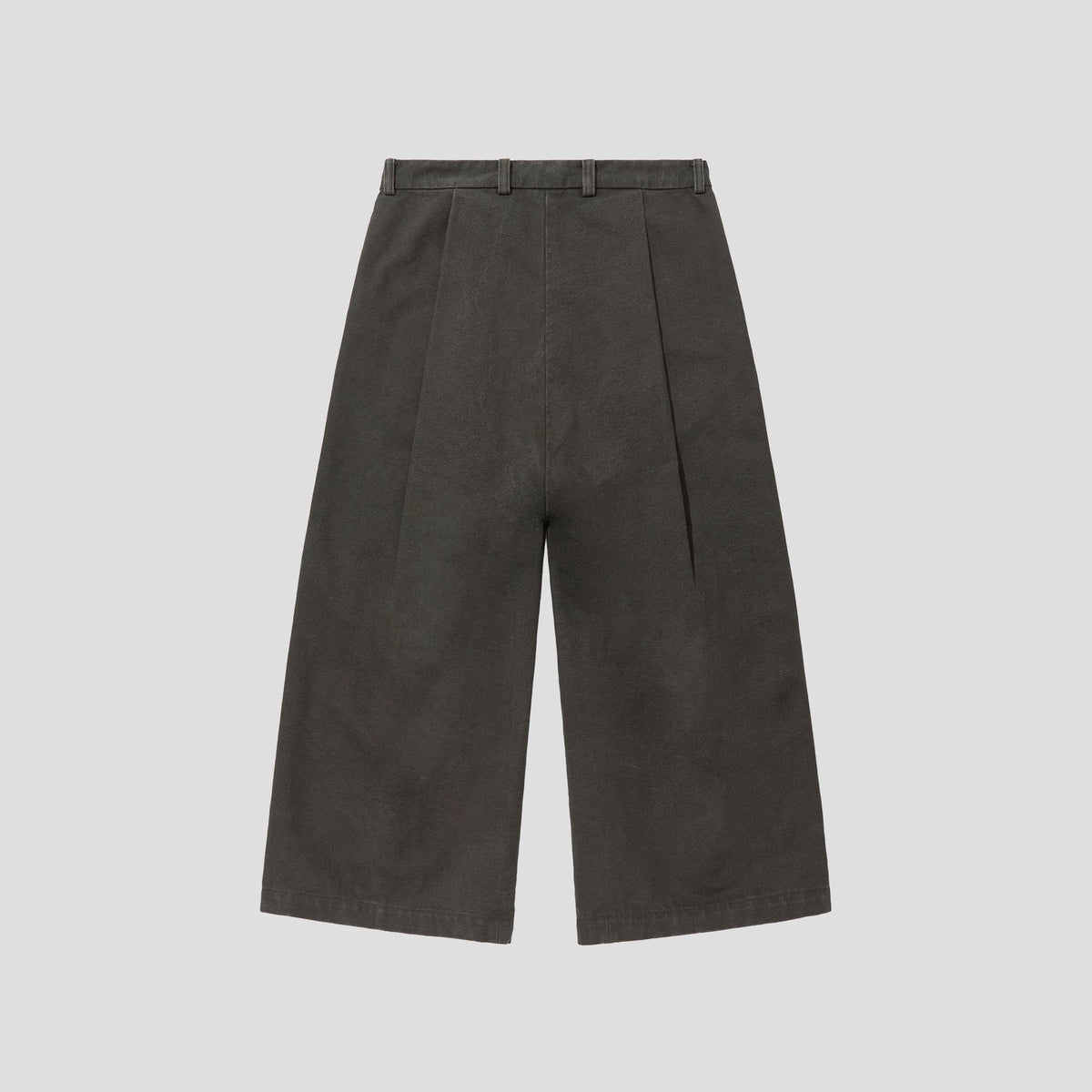 Merely Washed Canvas Flared Pants