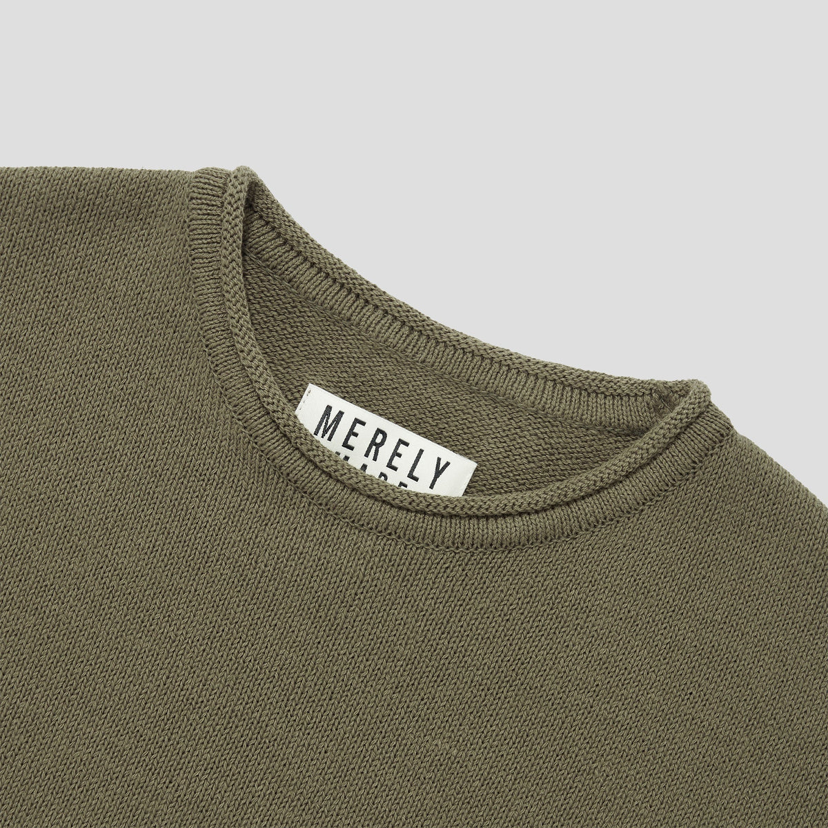 Merely Vintage Washed Cotton Sweater