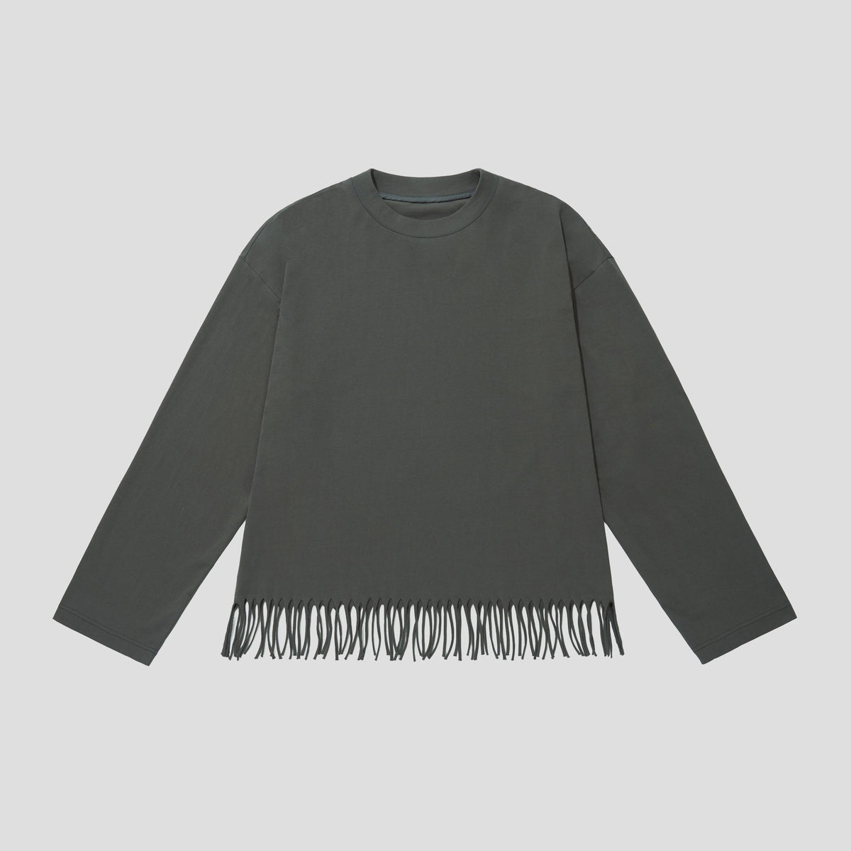 Merely Super Single Fringy Cropped Jersey