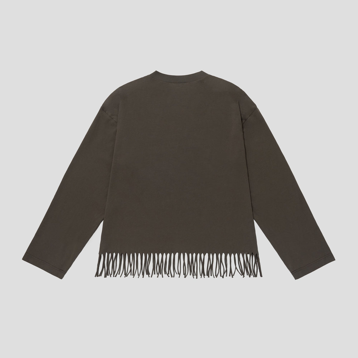 Merely Super Single Fringy Cropped Jersey