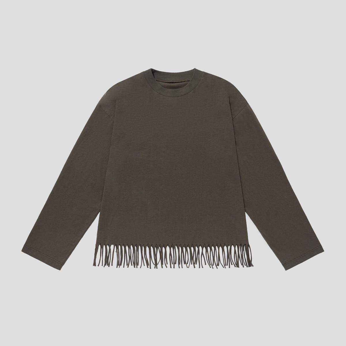 Merely Super Single Fringy Cropped Jersey