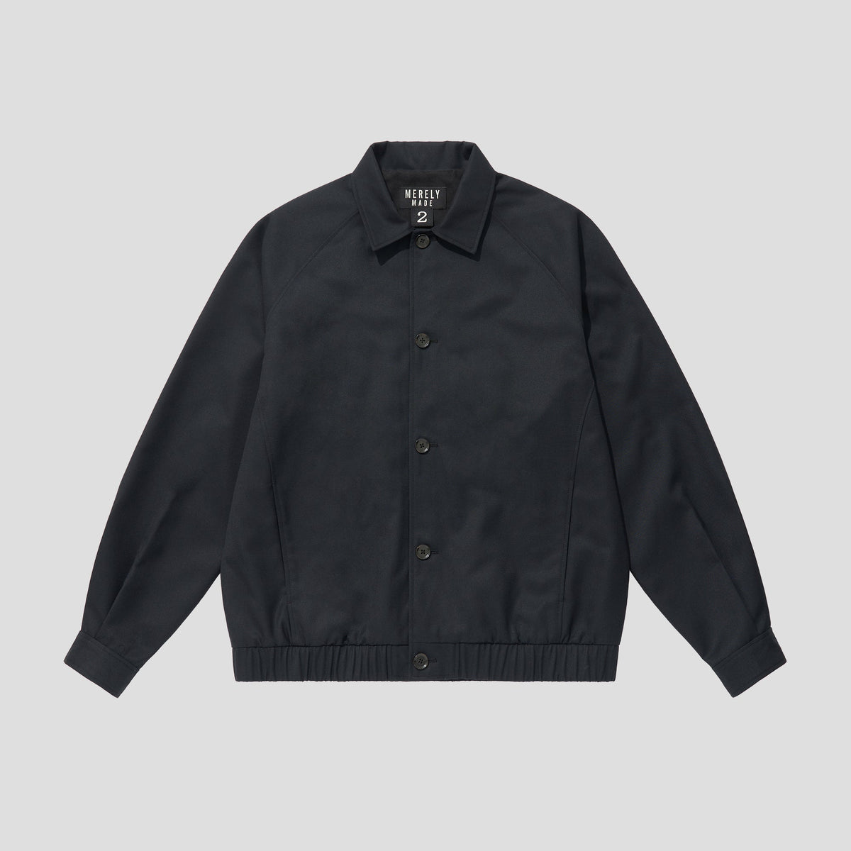 Merely Woolen Raglan Blouson