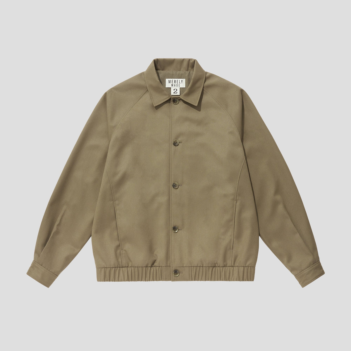 Merely Woolen Raglan Blouson