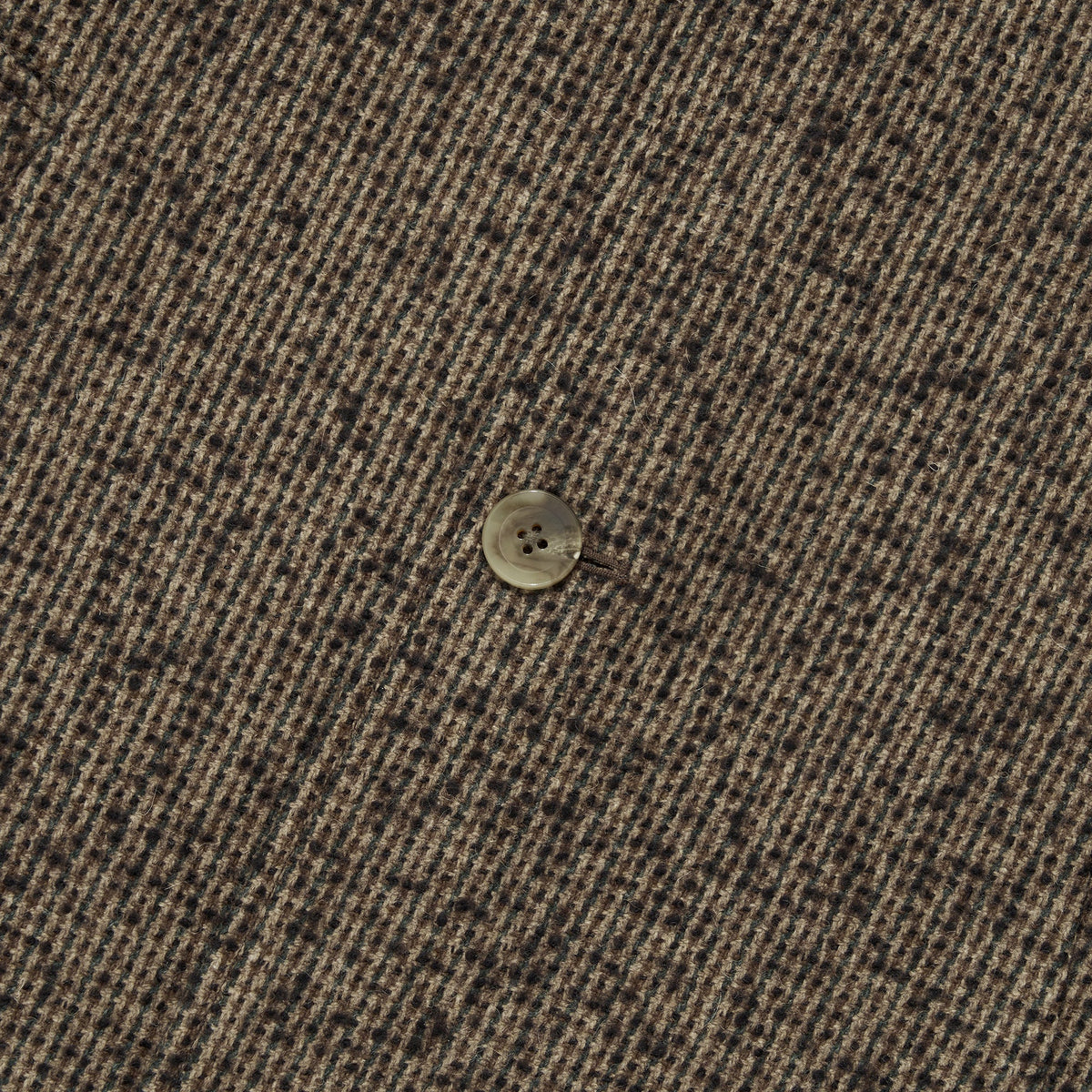 Merely Casentino Wool Check Gurkha Coat