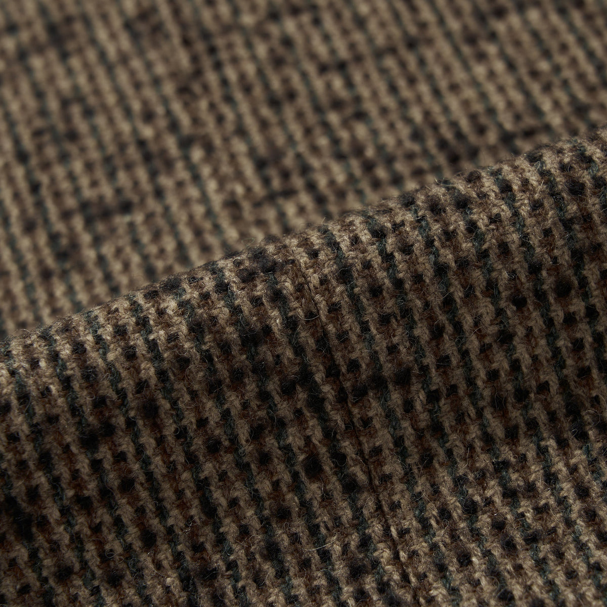Merely Casentino Wool Check Gurkha Coat
