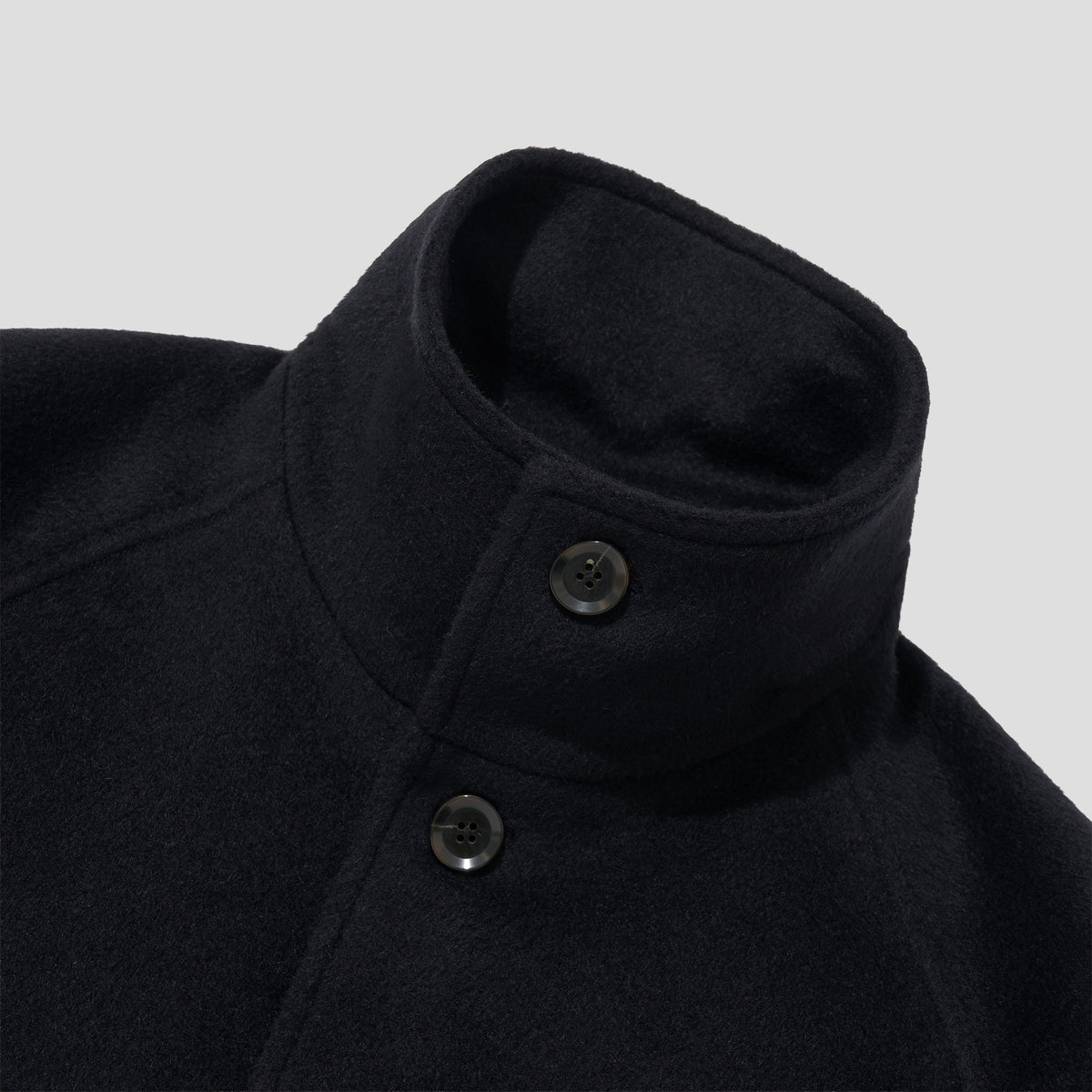 Merely Wool Flannel Raglan Coat