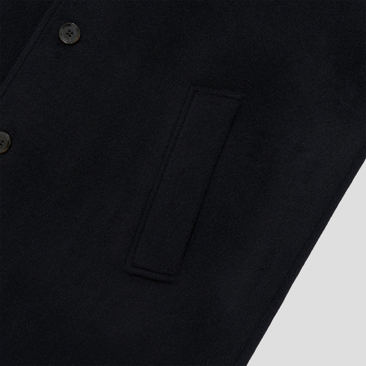 Merely Wool Flannel Raglan Coat