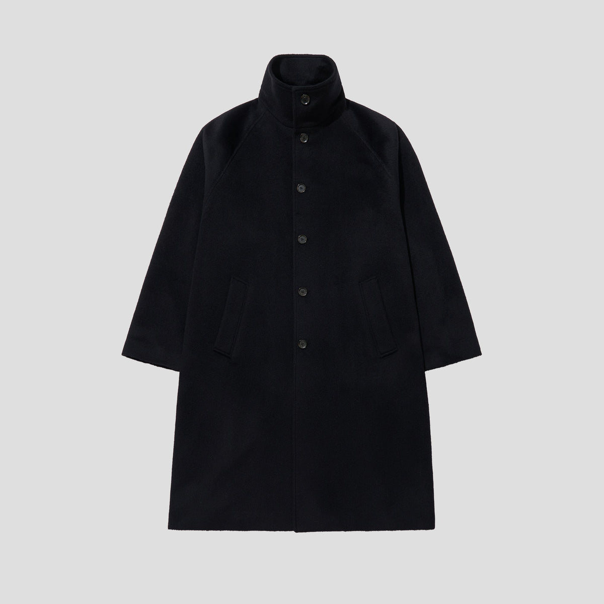 Merely Wool Flannel Raglan Coat