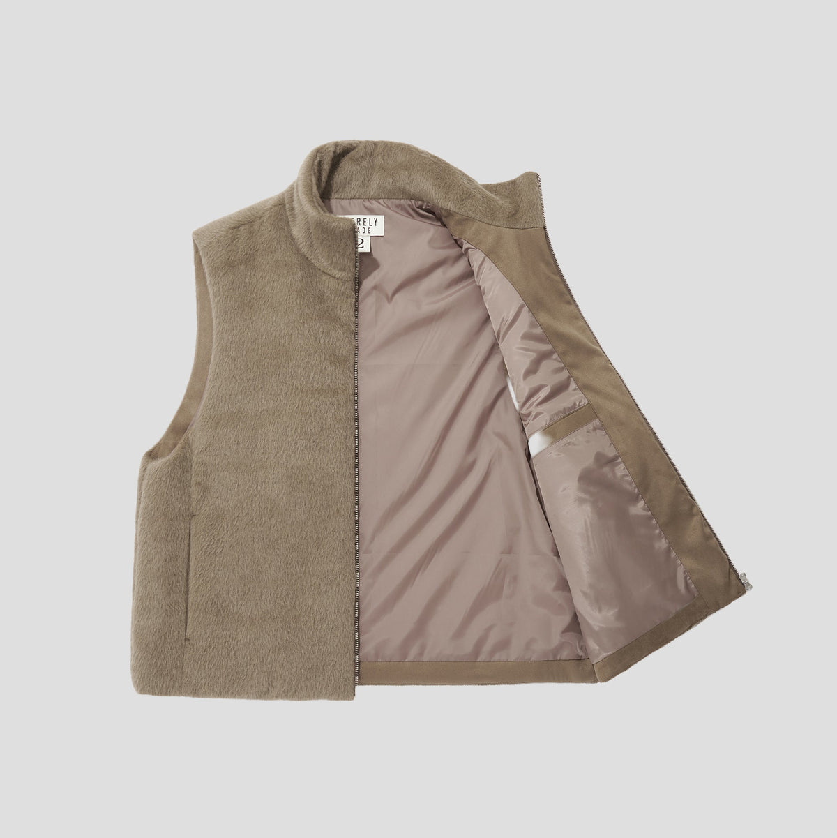 Merely Suri Alpaca Inuit Fur Vest