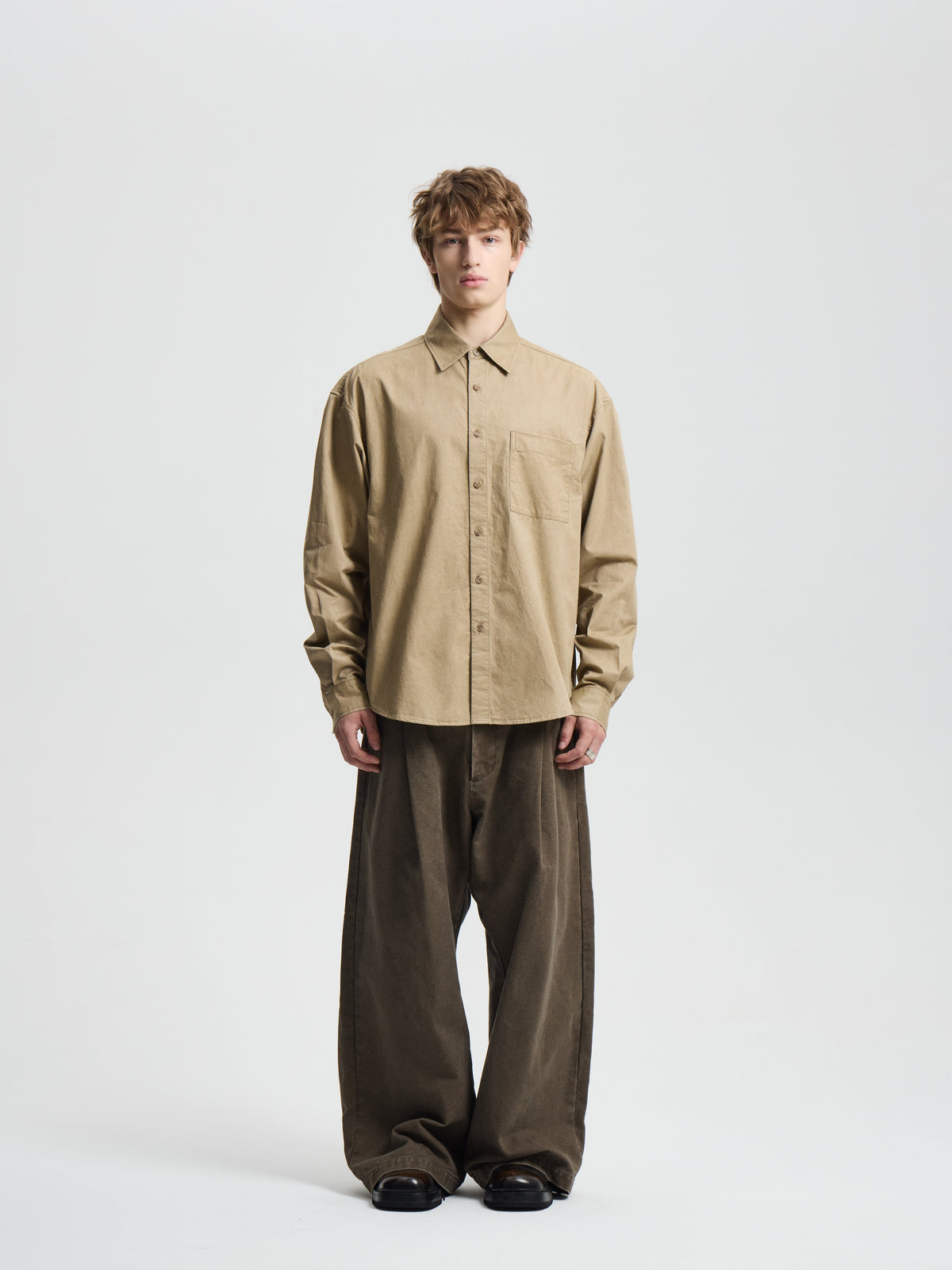 Merely Natural Washed Shirts