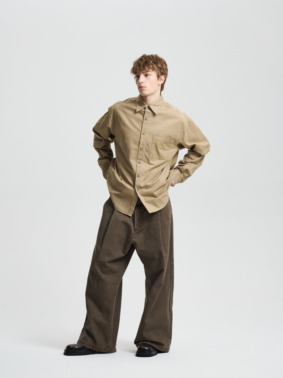 Merely Natural Washed Shirts