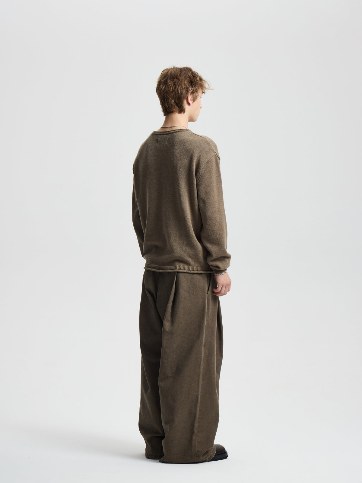 Merely Vintage Washed Cotton Sweater