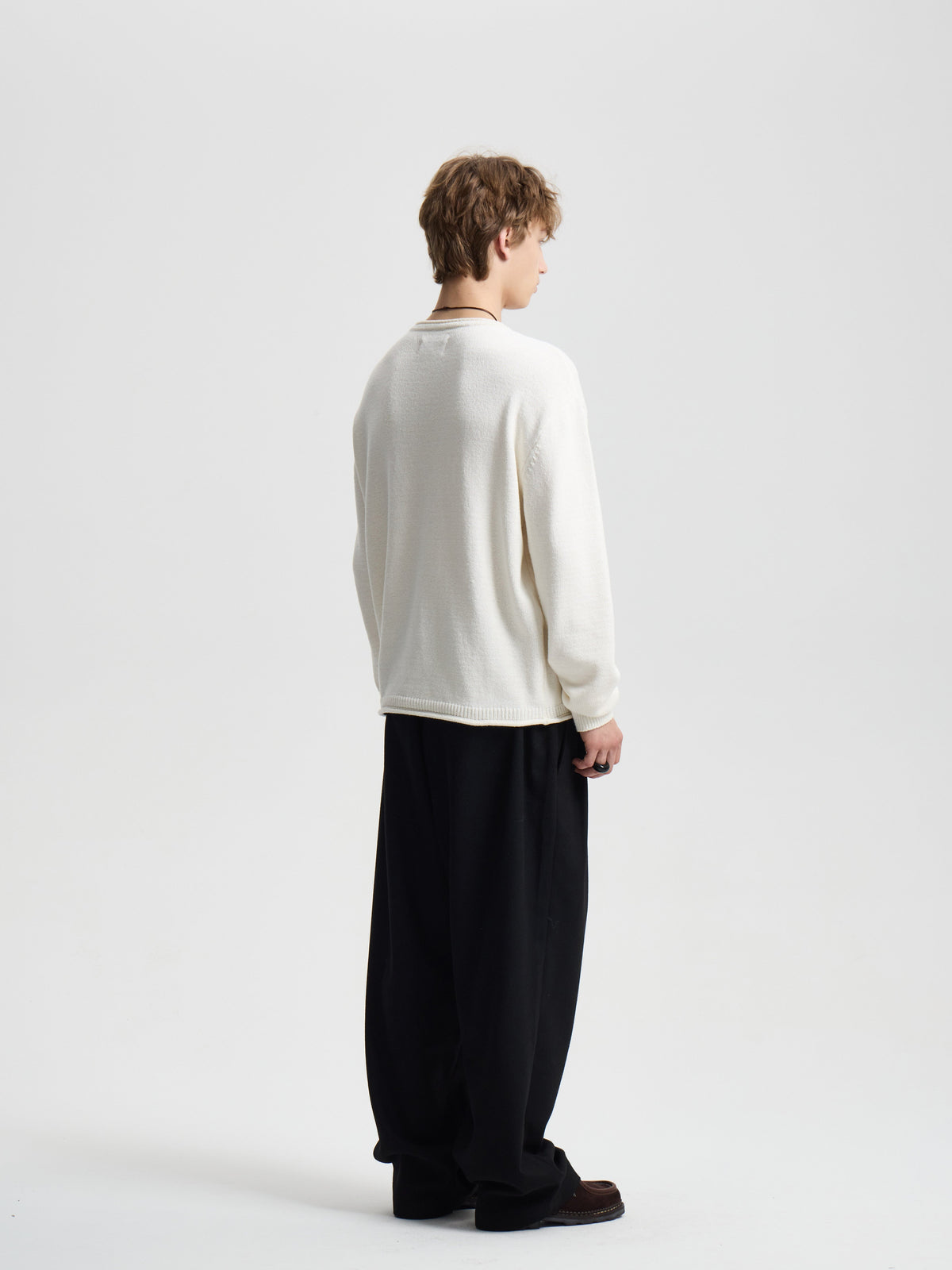 Merely Vintage Washed Cotton Sweater
