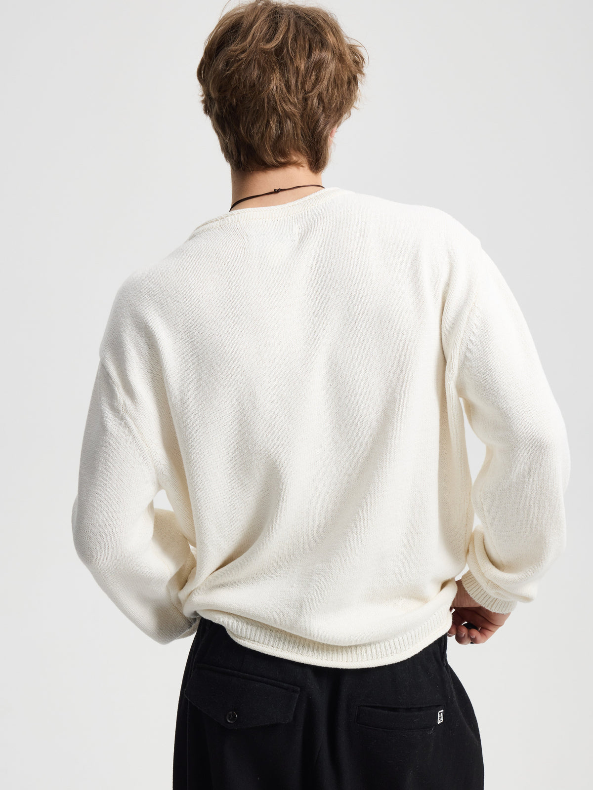 Merely Vintage Washed Cotton Sweater