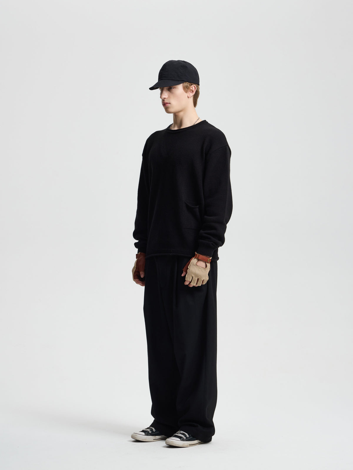 Merely Vintage Washed Cotton Sweater