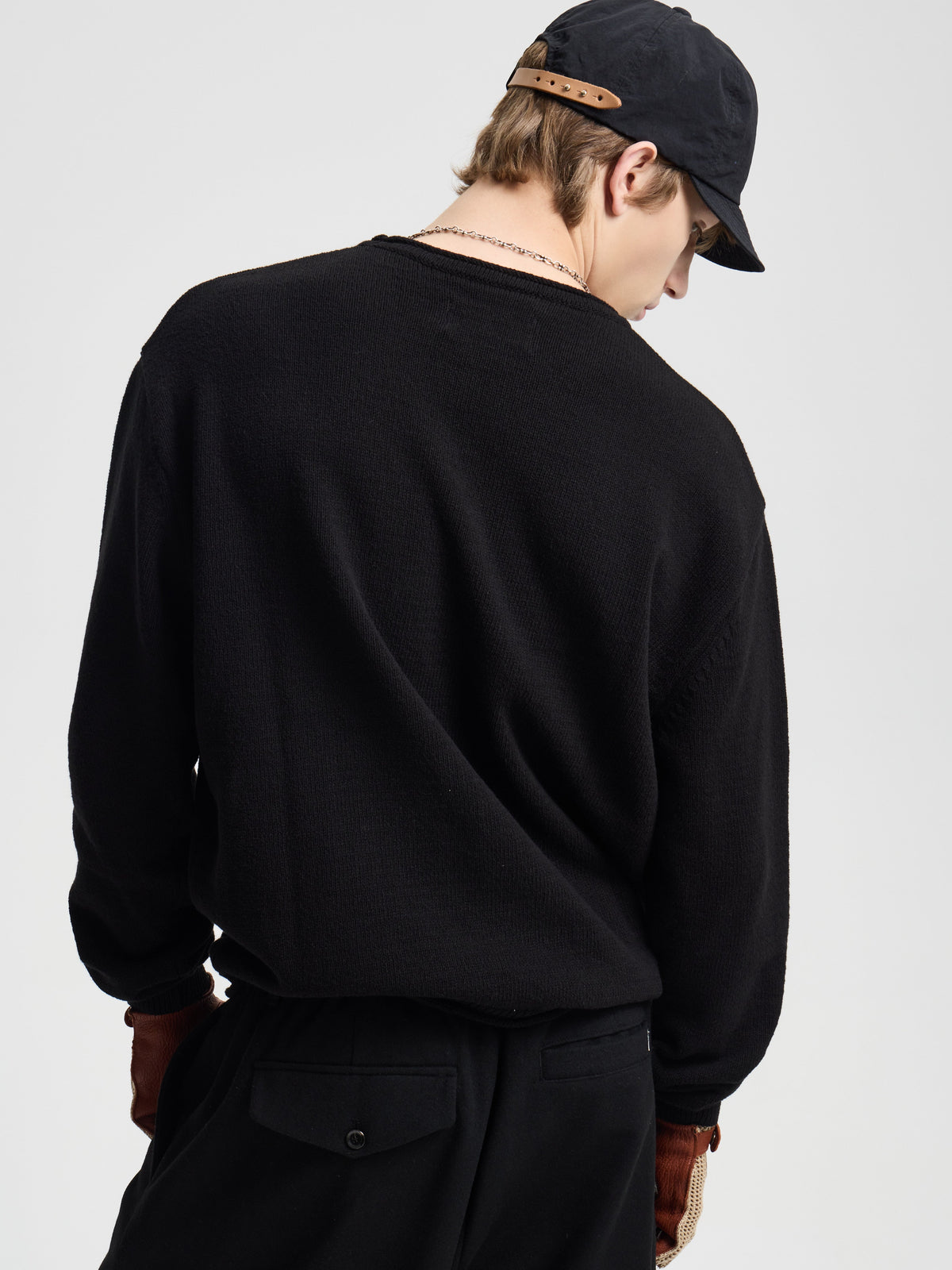 Merely Vintage Washed Cotton Sweater