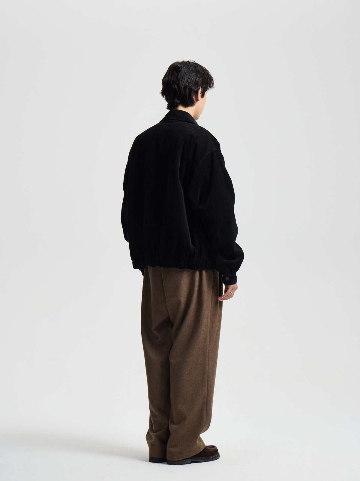 Merely Washed Corduroy Zip-Up Jacket