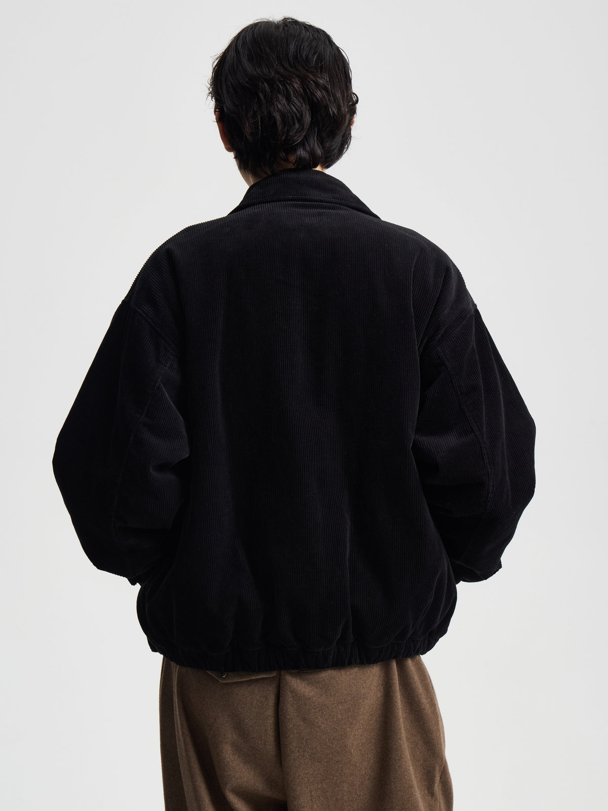 Merely Washed Corduroy Zip-Up Jacket