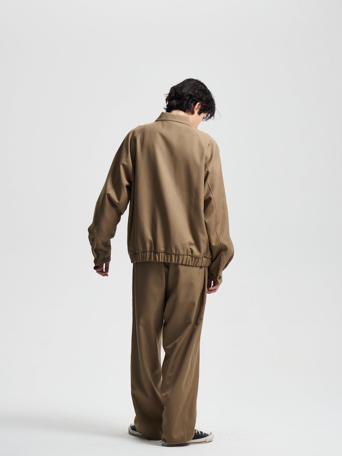 Merely Woolen Pintuck Slacks
